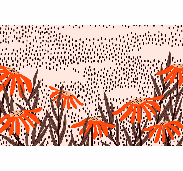 Store enrouleur chambre motifs pois et confettis - TenStickers