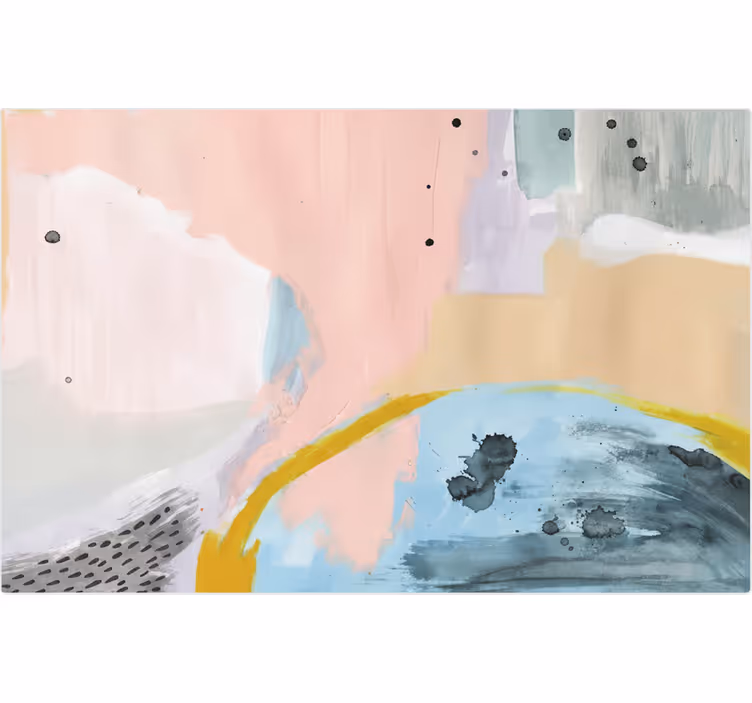 Store enrouleur salon art coloré - TenStickers
