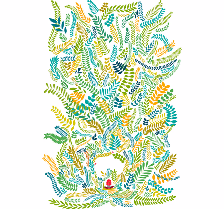 Store enrouleur chambre enfant lecture féerique - TenStickers