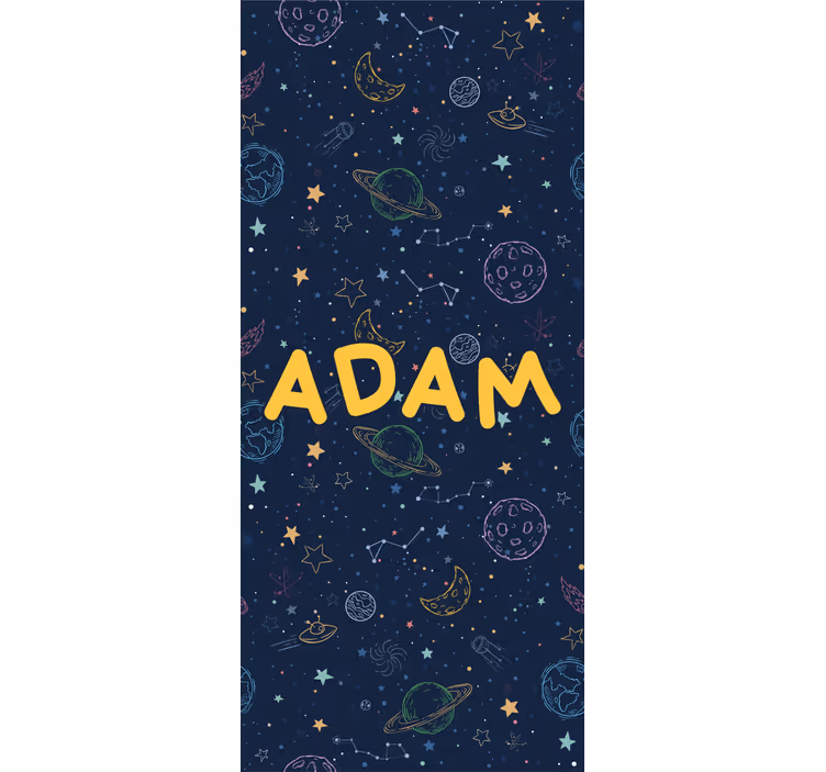 Store enrouleur chambre enfant planètes dans l'espace - TenStickers