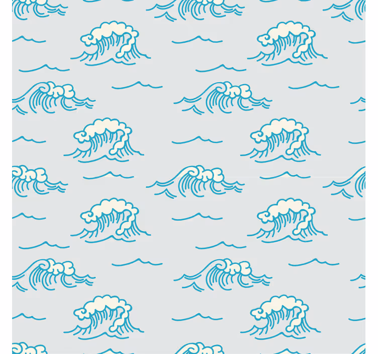 Store enrouleur chambre enfant vague de la mer - TenStickers