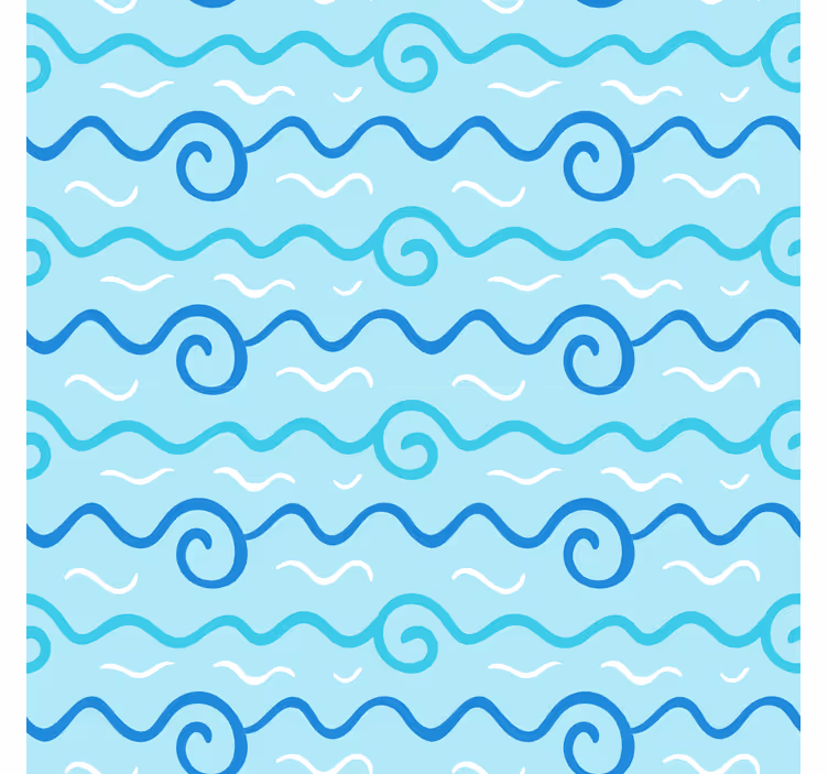 Store enrouleur chambre enfant illustration paysage côtier - TenStickers