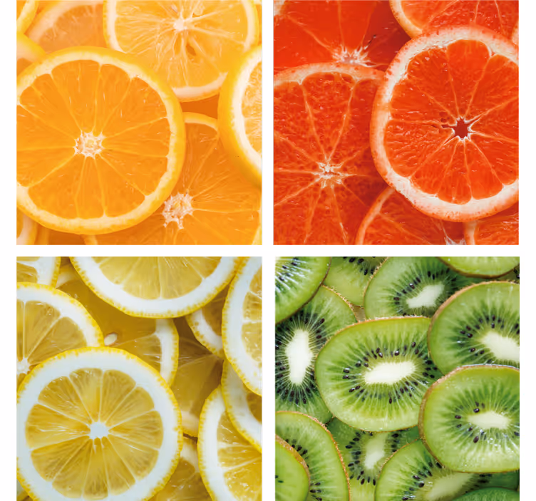 Store enrouleur cuisine fruits citronnés - TenStickers