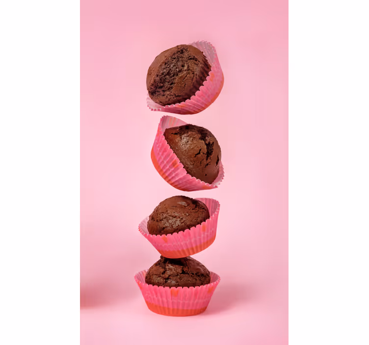 Store enrouleur cuisine cupcake au chocolat - TenStickers