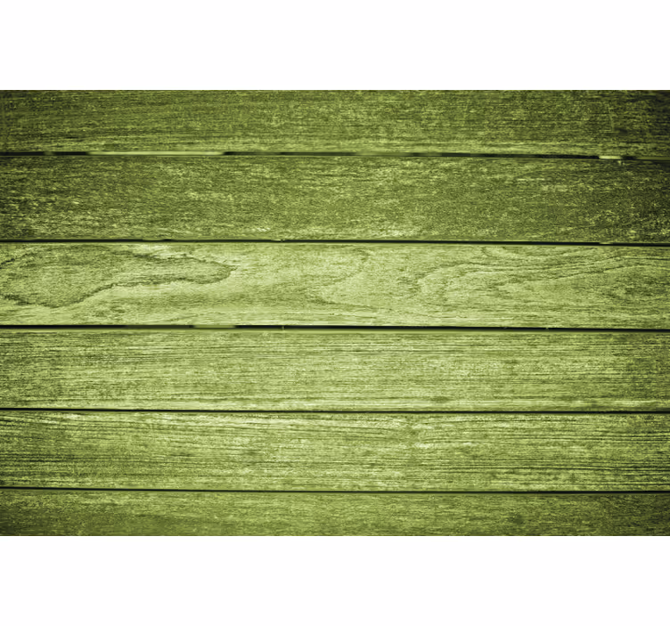 Store enrouleur vert effet bois naturel - TenStickers