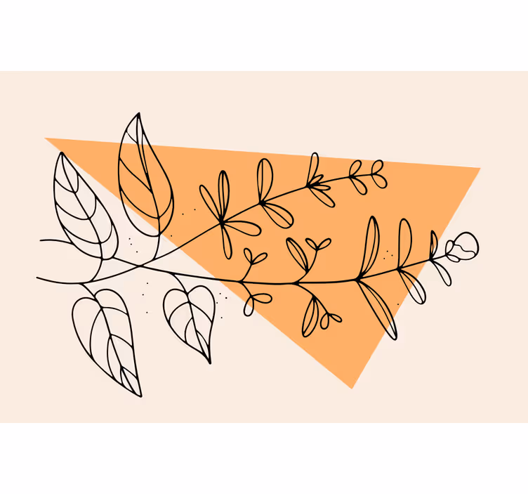 Store enrouleur beige jardin français - TenStickers