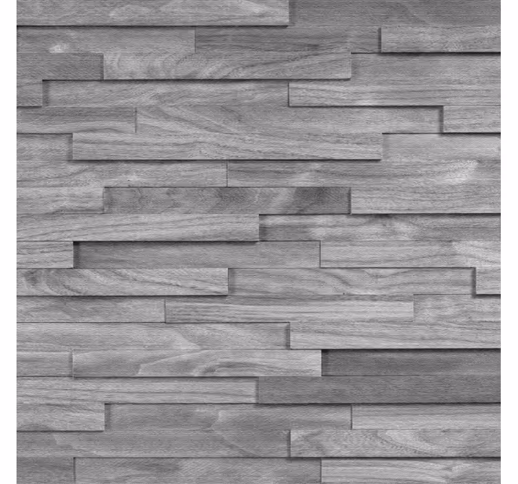 Store enrouleur bureaux texture grandes planches en bois - TenStickers