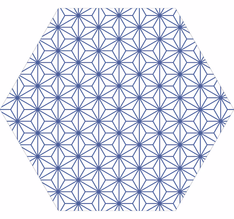 Store enrouleur chambre motifs étoiles bleues - TenStickers