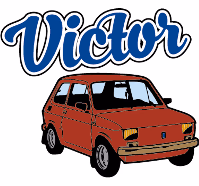 Store enrouleur chambre enfant voiture pour petits - TenStickers