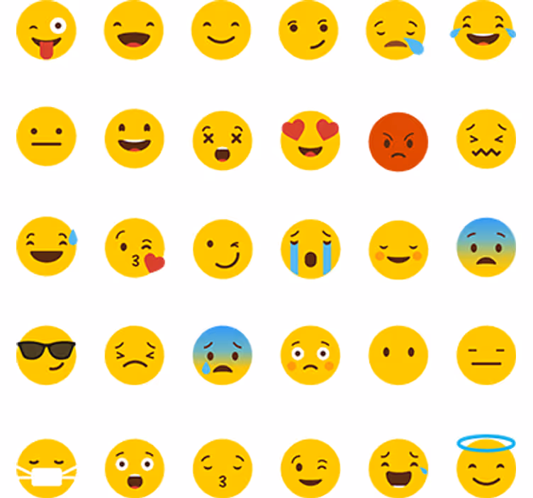 Store enrouleur chambre ado collection d'icônes whatsapp - TenStickers