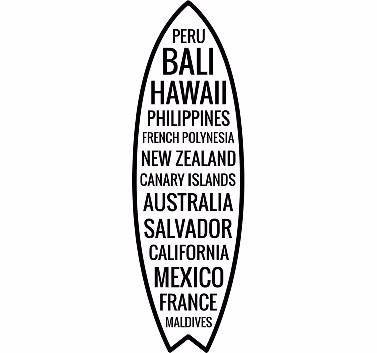 Store enrouleur chambre ado surf et paysages - TenStickers