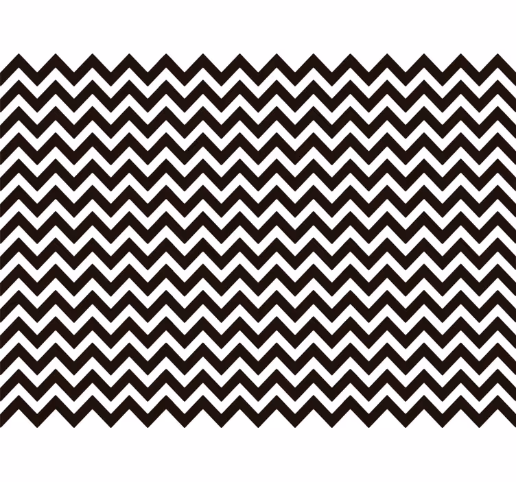 Store enrouleur chambre ado rayures zigzag - TenStickers