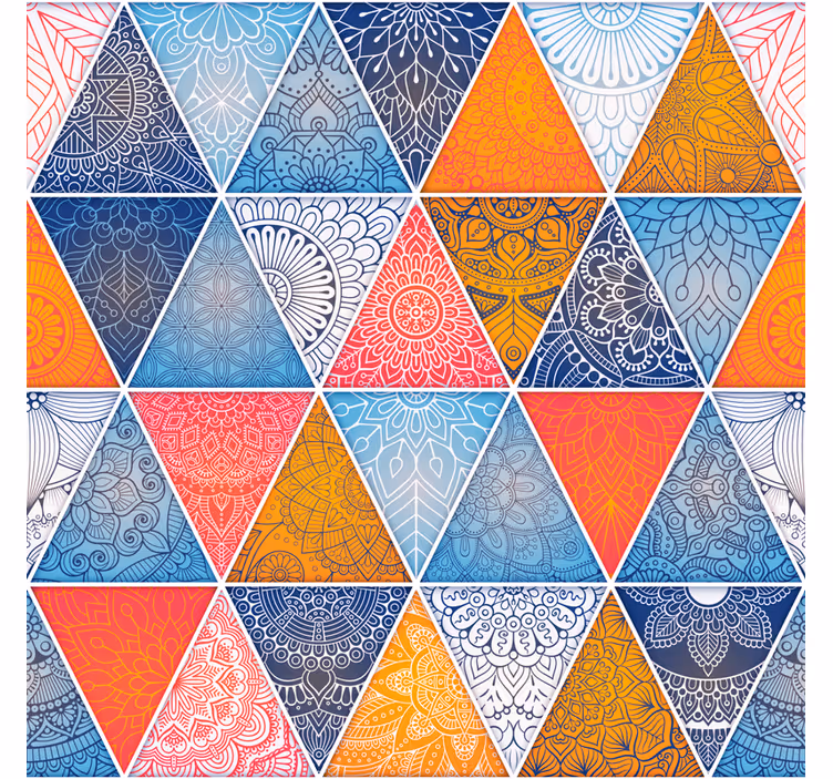 Store enrouleur chambre ado mandala géométrique - TenStickers