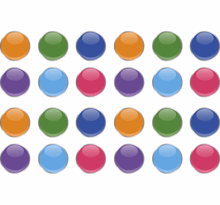 Store enrouleur chambre ado motifs géométriques 3d - TenStickers
