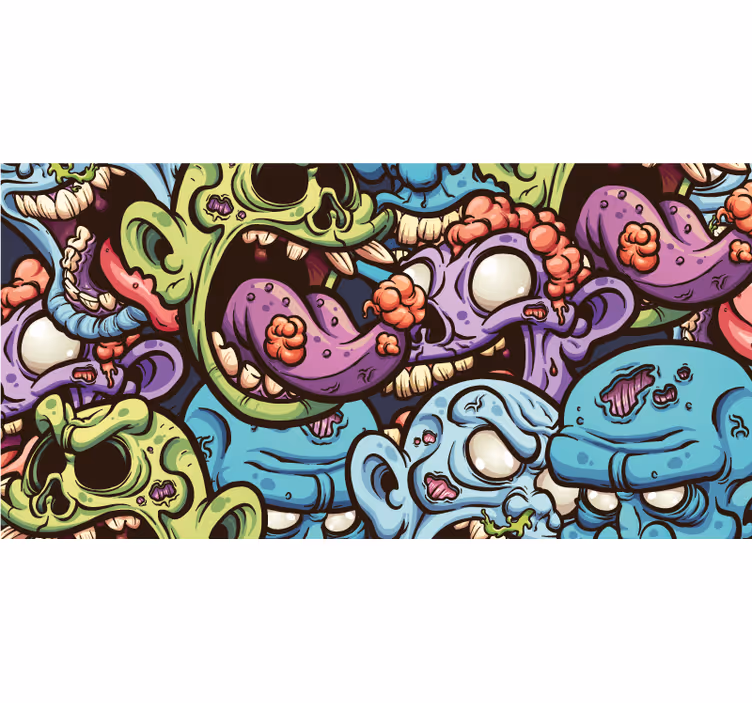 Store enrouleur geek zombies - TenStickers