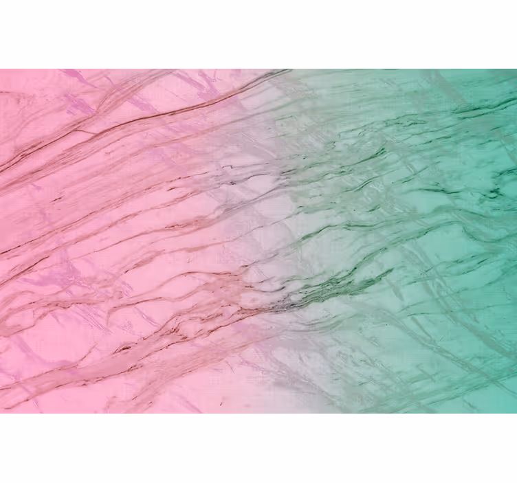 Store enrouleur textures et motifs rose et vert pastel - TenStickers