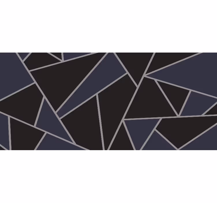 Store enrouleur noir carrelage marbre ivoire - TenStickers