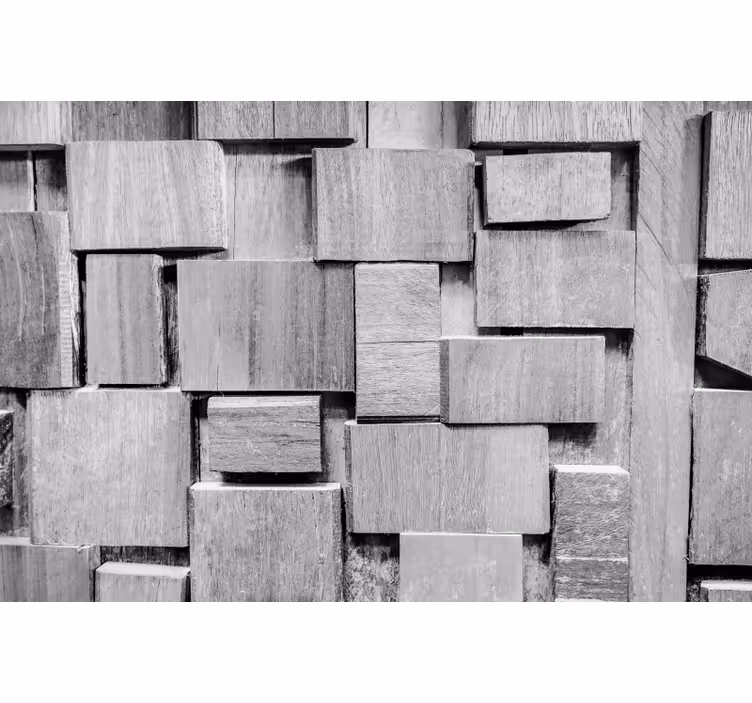Store enrouleur gris texture bois sombre 3d - TenStickers