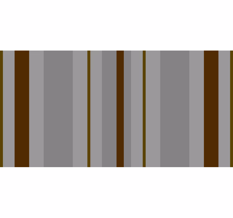 Store enrouleur gris rayures grises et brunes - TenStickers