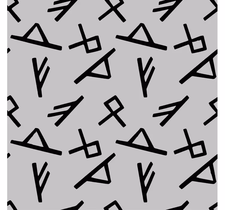 Store enrouleur gris design nordique noir et gris - TenStickers