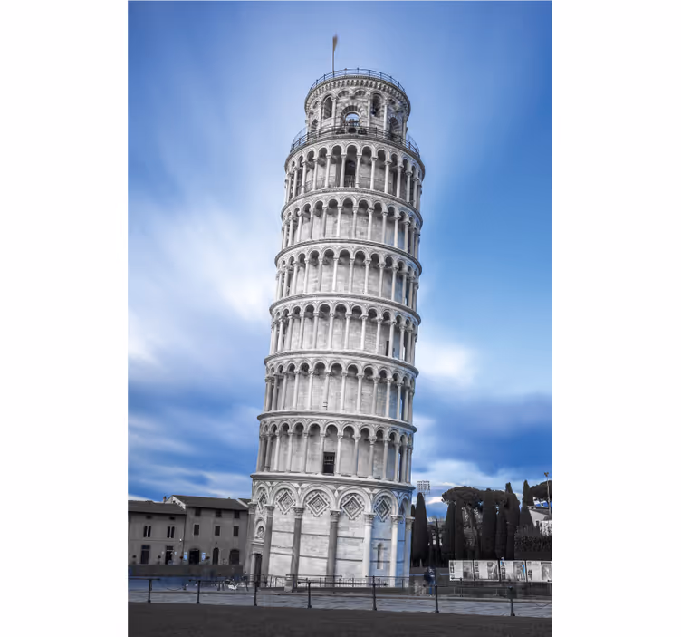 Store enrouleur bureaux tour de pise italie - TenStickers