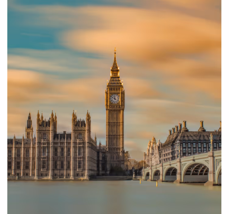 Store enrouleur bureaux photographie moderne big ben - TenStickers