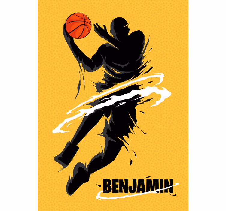 Store enrouleur chambre ado basketball - TenStickers
