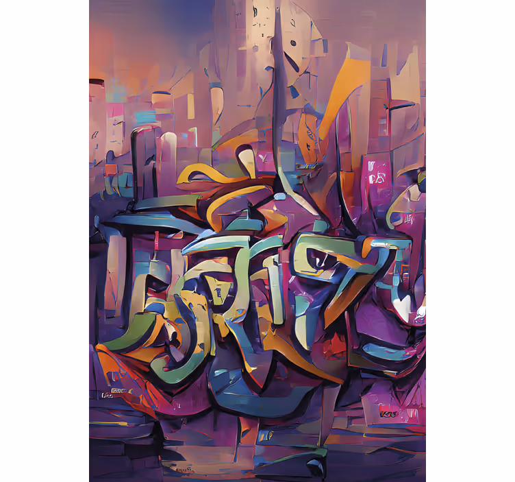 Store enrouleur chambre ado style graffiti street art - TenStickers
