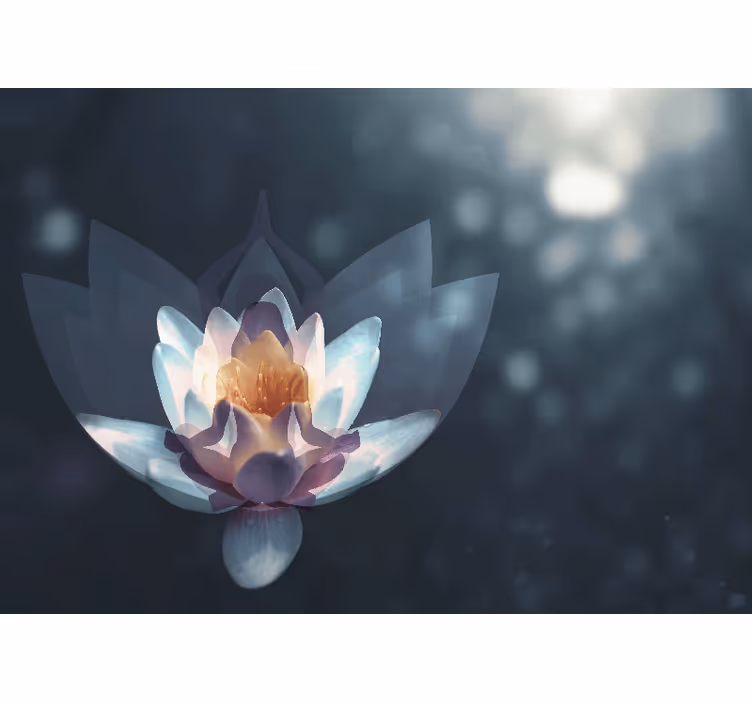 Store enrouleur motif zen arrière-plan méditation relax - TenStickers