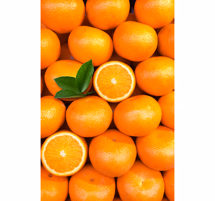 Store enrouleur orange oranges décoratifs modernes - TenStickers