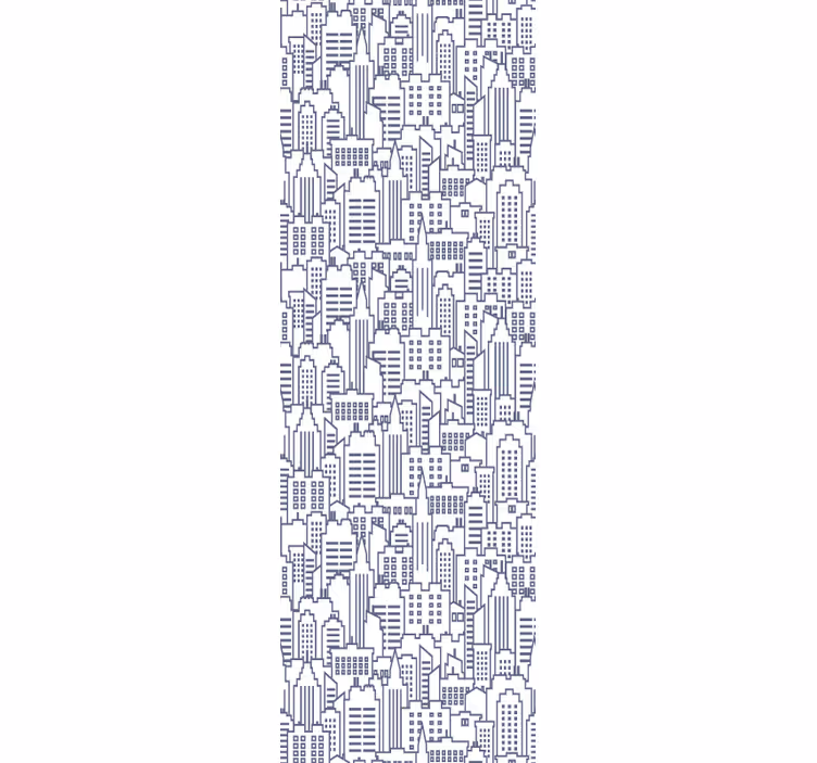 Store enrouleur chambre ado motif urbain - TenStickers