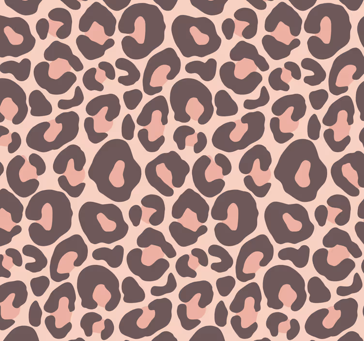 Store enrouleur chambre ado motif léopard rose - TenStickers