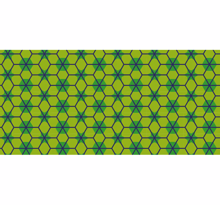 Store enrouleur salle de bain motifs carreaux tropicaux - TenStickers