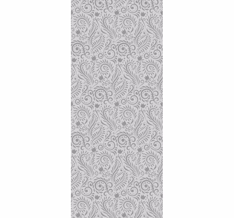 Store enrouleur classique fleurs ornées vintage - TenStickers
