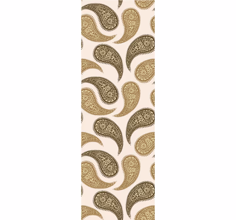 Store enrouleur classique motif paisley indien - TenStickers