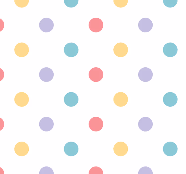 Store enrouleur chambre bébé confettis colorés - TenStickers