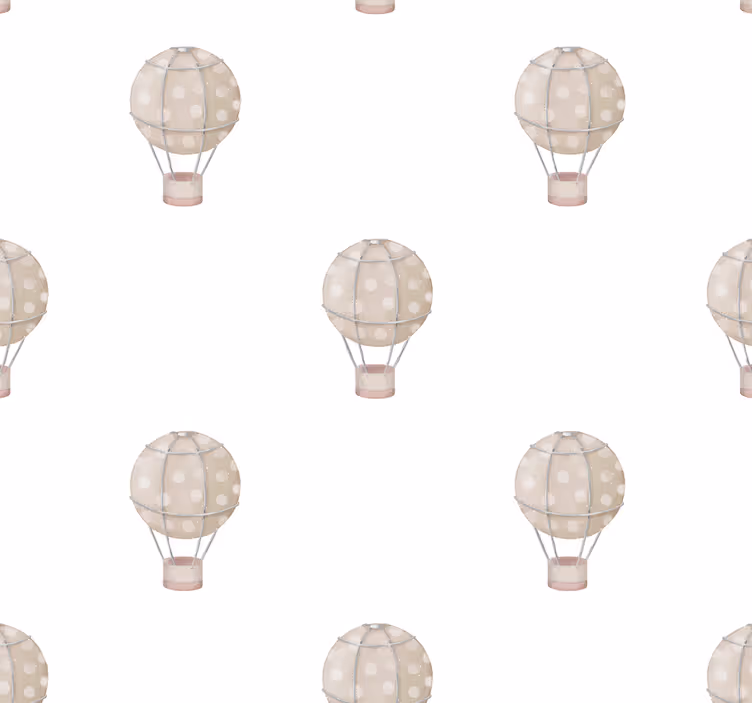 Store enrouleur chambre bébé ballons gris - TenStickers