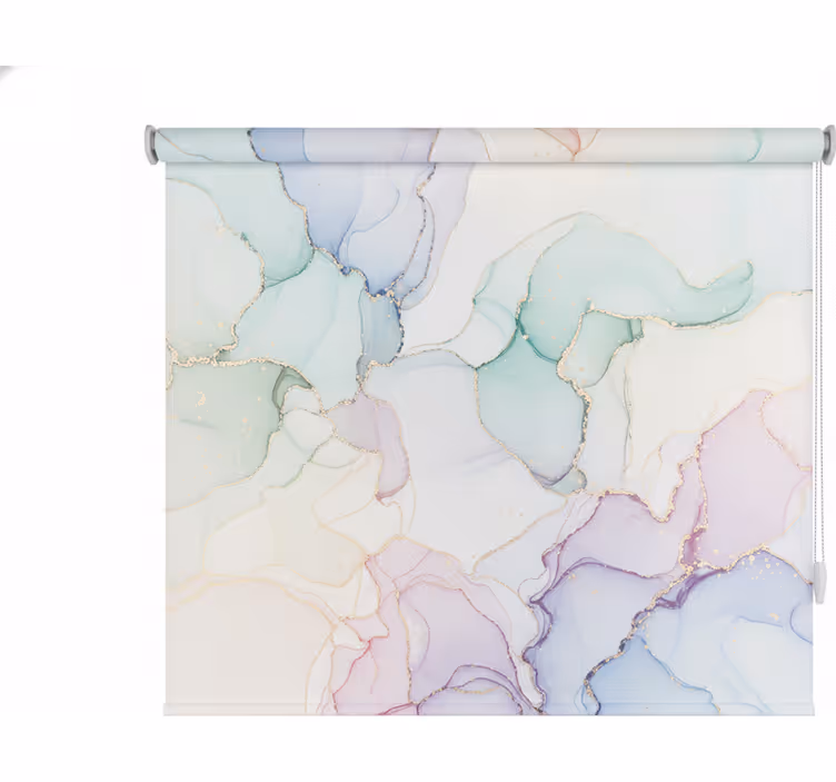 Store enrouleur salle de bain couleur pastel - TenStickers