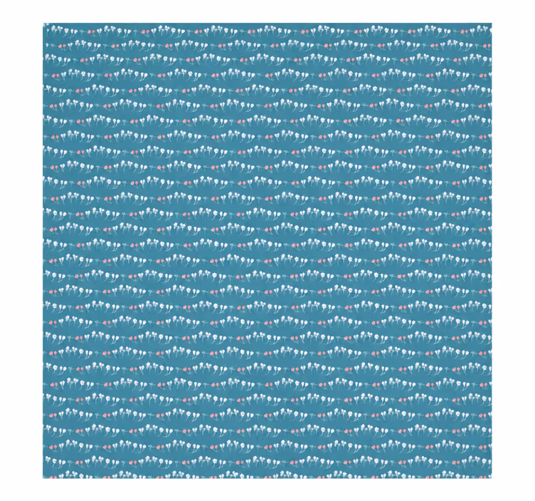 Store enrouleur bleu motif drapeaux - TenStickers