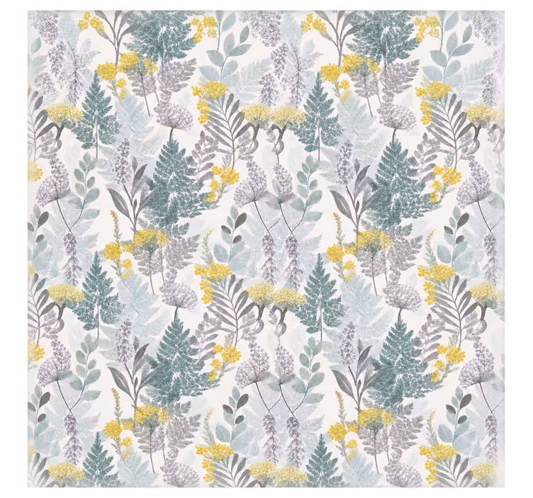 Store enrouleur cuisine 170 cm plantes forestières - TenStickers