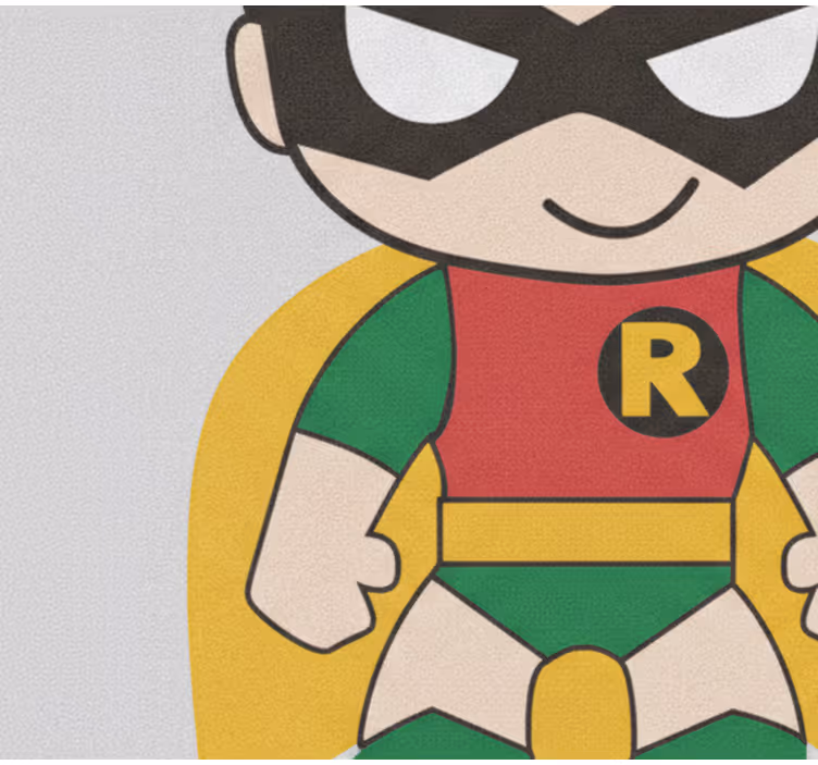 Store enrouleur super héro robin à bord - TenStickers