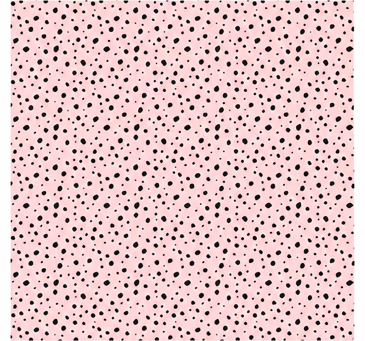 Store enrouleur rose à pois dalmatiens blush - TenStickers
