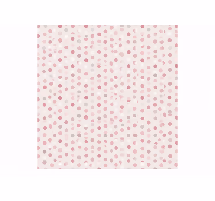 Store enrouleur rose à petits pois - TenStickers
