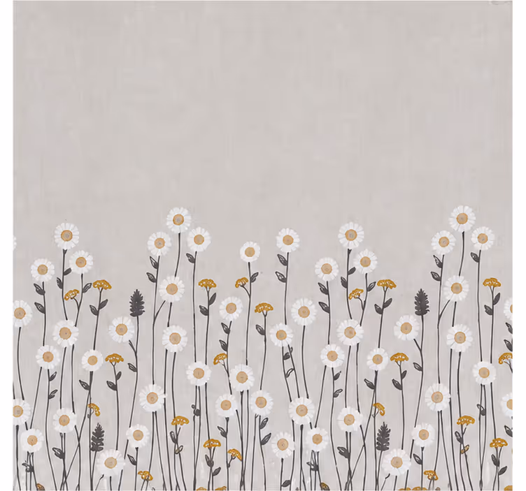 Store enrouleur fleur occultant scandinave - TenStickers