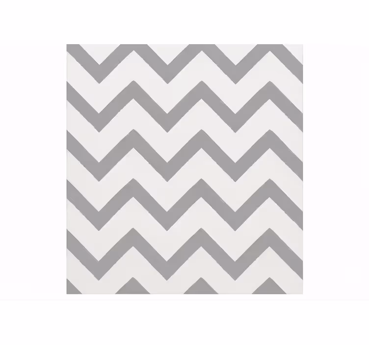 Store enrouleur gris motif angles géométriques - TenStickers