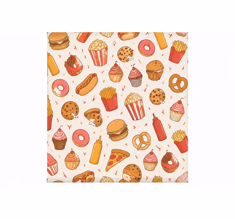 Store enrouleur cuisine motif 300 collations savoureuses - TenStickers