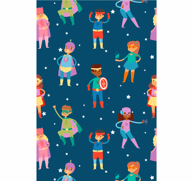 Store enrouleur super héro motif de héros - TenStickers