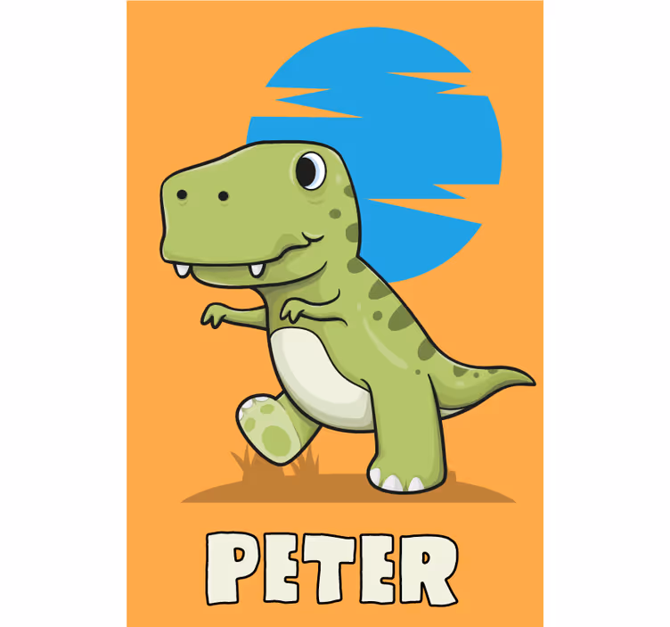 Store enrouleur dinosaure personnalisé - TenStickers