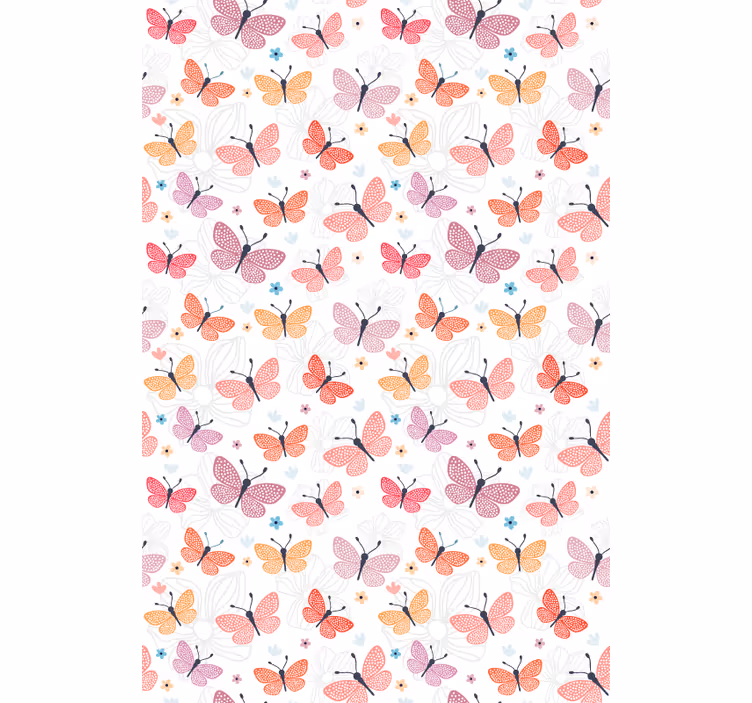 Store enrouleur papillons motif papillon - TenStickers