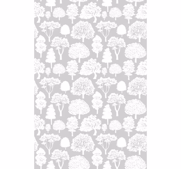 Store enrouleur arbre silhouettes arboricoles - TenStickers